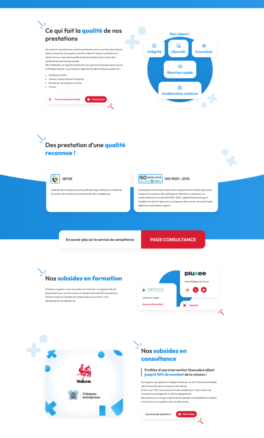 Aperçu grand écran de eurologitics.be